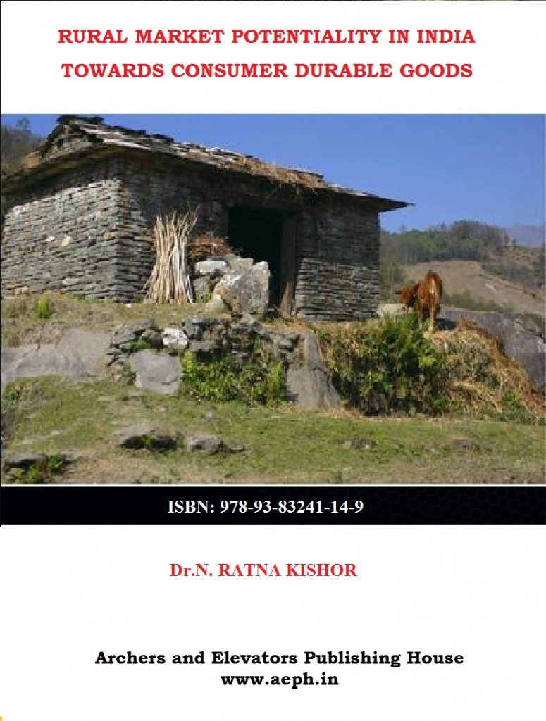 Book Cover: Rural Market Potentiality in India Towards Consumer Durable Goods