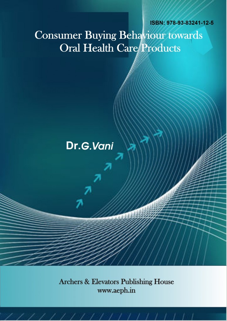 Book Cover: Consumer Buying Behaviour towards Oral Healthcare Products