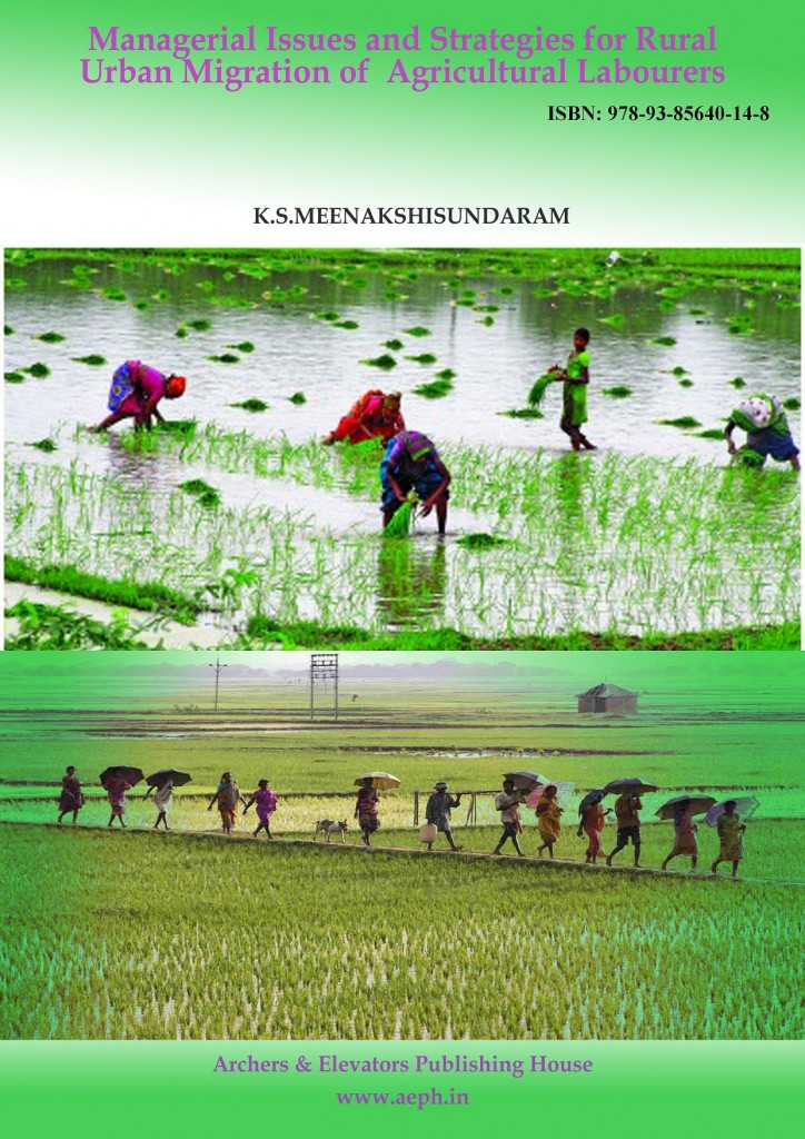 Book Cover: Managerial Issues and Strategies for Rural Urban Migration of Agricultural Labourers