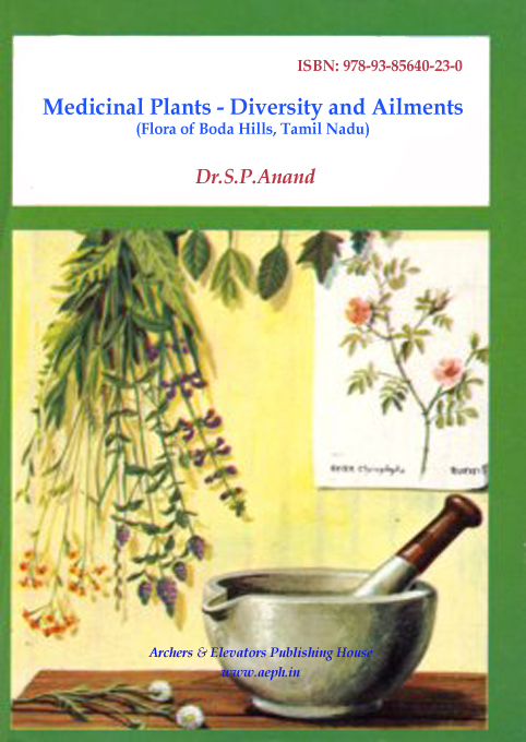 Book Cover: Medicinal Plants - Diversity and Ailments (Flora of Boda Hills, Tamil Nadu)