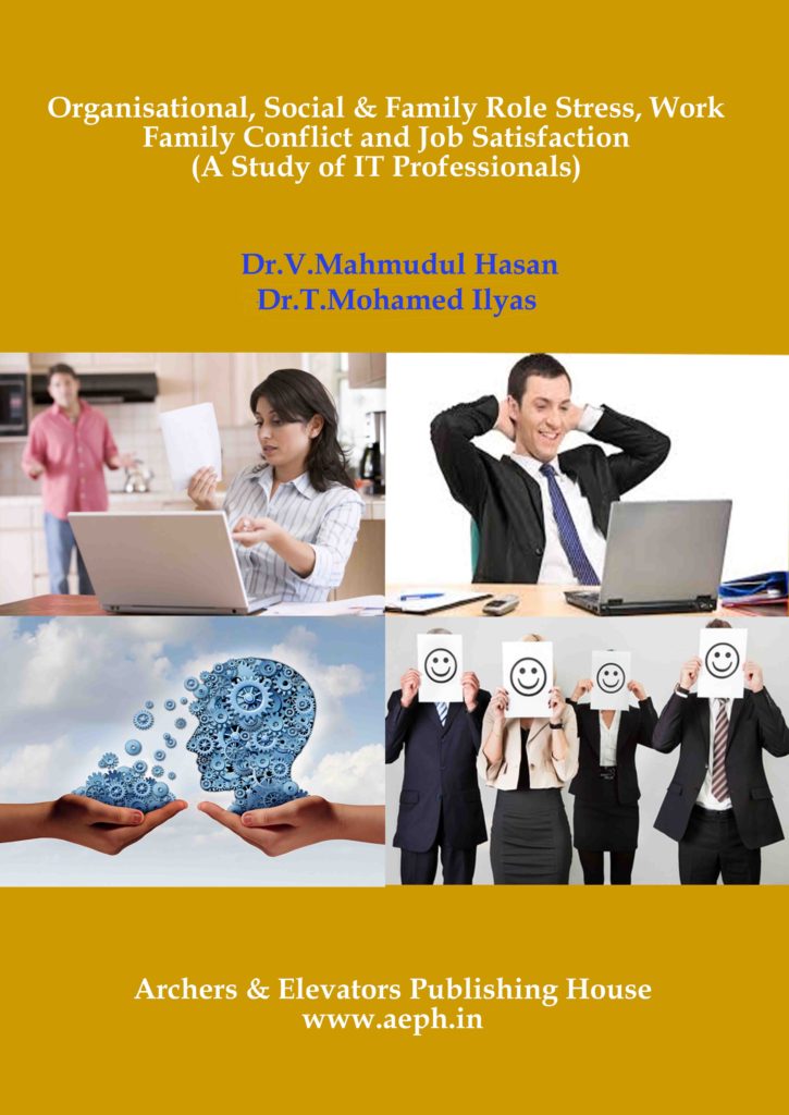Book Cover: Organisational, Social & Family Role Stress, Work Family Conflict And Job Satisfaction