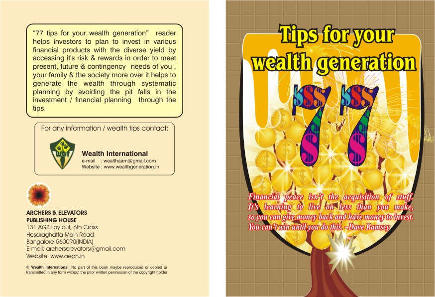 Book Cover: 77 Tips for your wealth Generation